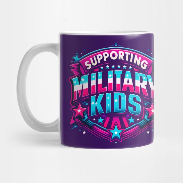 Military Kids, Brave Purple up Souls by TaansCreation 